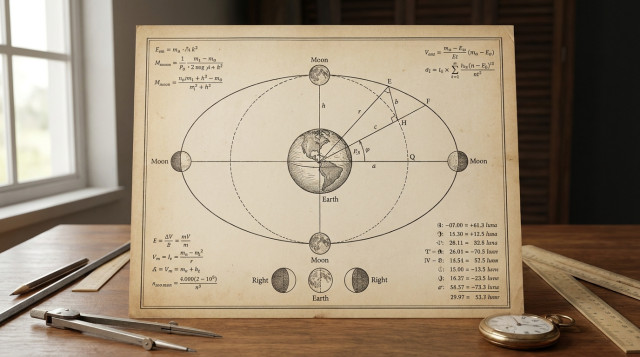 Cómo calcular la fase lunar de cualquier día y entender su duración exacta