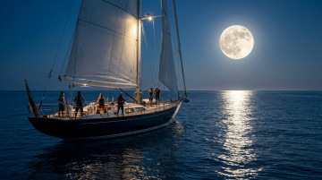 Cómo influyen las fases de la luna en la navegación a vela y deportes náuticos