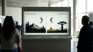 Por qué la luna se ve al revés en el hemisferio sur y cómo distinguir creciente de menguante