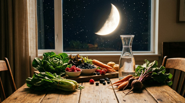 How the phases of the moon influence metabolism and nutrition 