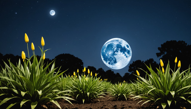 Influencia de las fases de la luna en la jardinería y el cuidado de las plantas