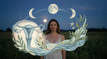 Relación entre el ciclo menstrual y las fases de la luna