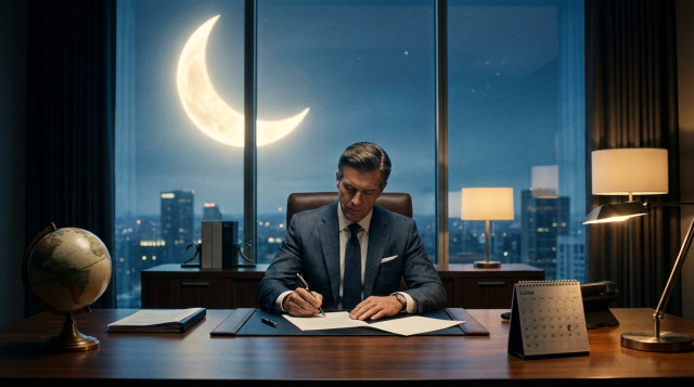 Cómo influyen las fases de la luna en la firma de contratos y acuerdos comerciales