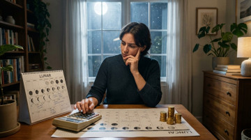 Cómo influyen las fases de la luna en los hábitos de consumo y el ahorro doméstico