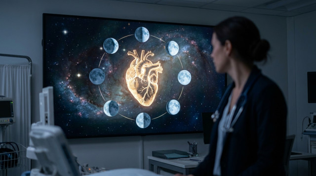 Efectos de las fases de la luna en la presión arterial y el corazón