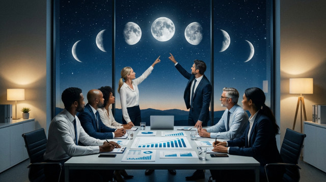 Cómo influyen las fases de la luna en el lanzamiento de nuevos proyectos y emprendimientos