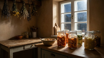 Cómo influyen las fases de la luna en la fermentación de alimentos y bebidas naturales