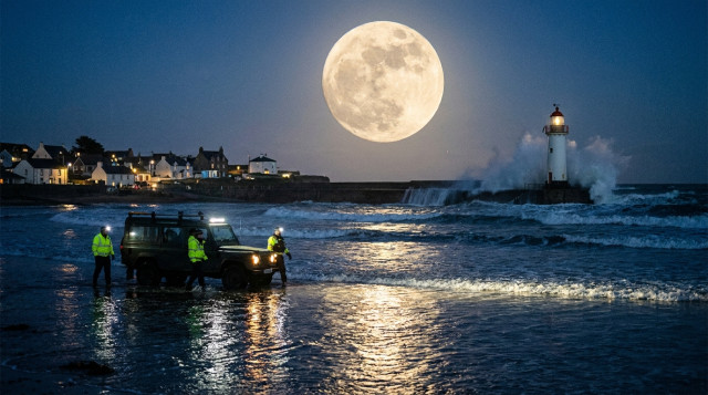 Influencia del calendario lunar en las mareas y seguridad costera