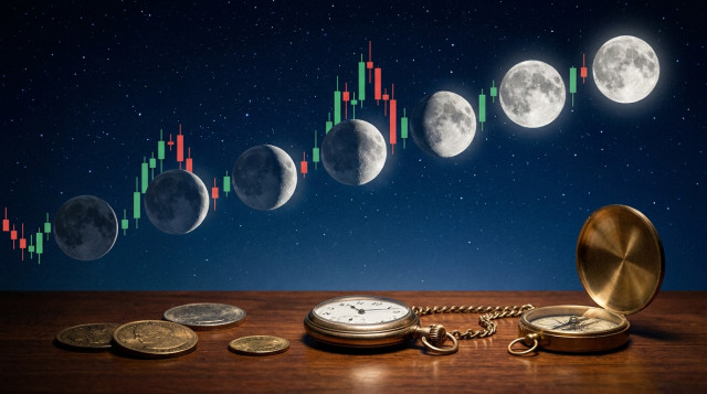 Impacto del ciclo lunar en los mercados financieros y la toma de decisiones económicas