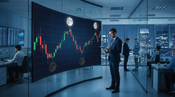 Análisis de ciclos financieros y comportamiento bursátil según el calendario lunar