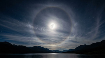 Qué significan los halos lunares y cómo predicen la lluvia