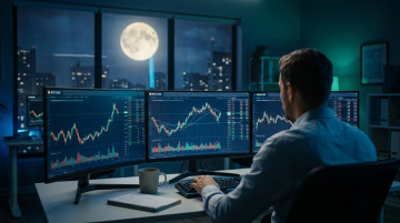 Cómo influyen las fases de la luna en el mercado de divisas y criptomonedas