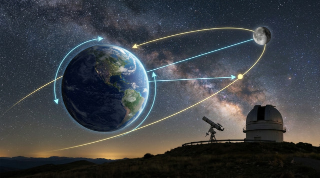Por qué la luna sale más tarde cada día y qué es el día lunar