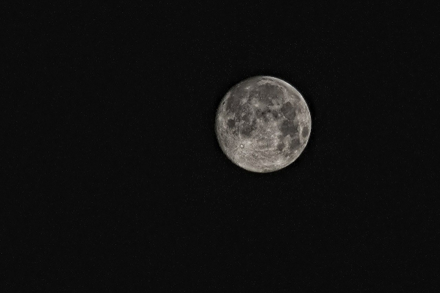 The moon 