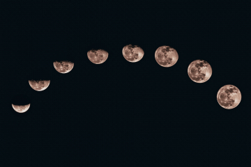 Calendrier lunaire d'octobre, novembre et décembre 2022