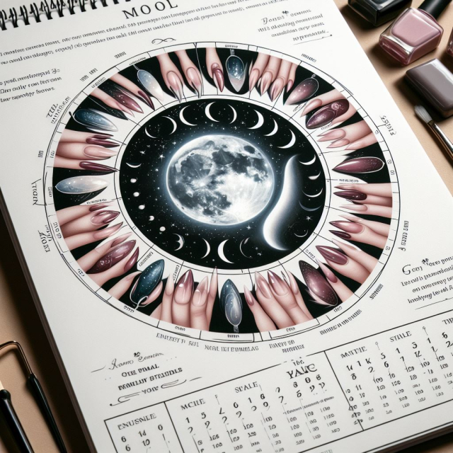 Best time to get your nails done in June 2025 according to the moon 