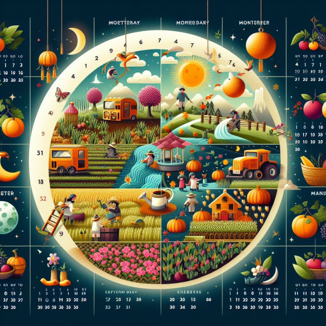 The best days to farm in October 2025 according to the moon 